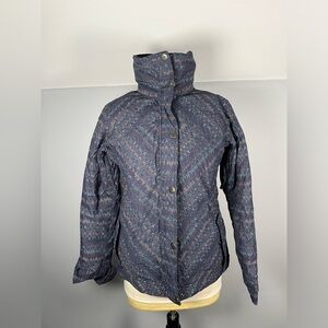 Columbia Women’s Print Rain Snow‎ Jacket Omni-Tech Breathable Waterproof
